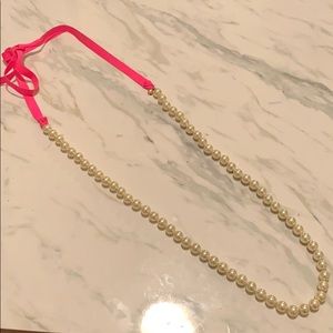 Jcrew faux pearl necklace